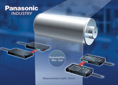 Nový laserový měřicí senzor s opakovatelností 1 μm − HG-T